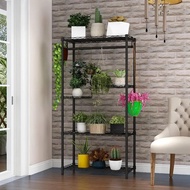 5-tier Plant Stand,large Multiple Flower Pot Holder Rack Tall Plant Stand ,adjustable Stand Suitable