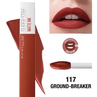 [USA] Maybeline super stay matte ink lipstick 117 ground breaker 5ml. Cam Dat