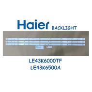 HAIER LED TV LE43K6000TF LE43K6500A LE-43K6000TF LE-43K6500A 43K6000TF Backlight Ready Stock in Mala