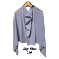 Elastic Band Chiffon Shawl