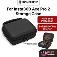 (MY) LionShield Insta360 ACE Pro 2 Hard Shell Storage Case Protective Carrying Case Shockproof Trave