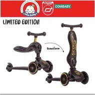 Scoot and ride Highwaykick 1 Limited Edition Black and Gold - Scooter for babies