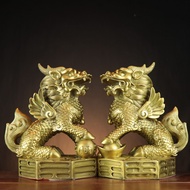 Bronze Gossip Kirin Ornaments Wholesale Bronze Wear Wealth Kirin Ornaments Gossip Wealth Kirin Bronz