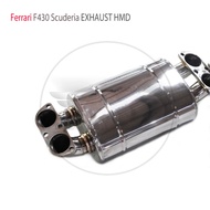 HMD Stainless Steel Exhaust System Performance Catback for Ferrari F430 Scuderia Valve Muffler