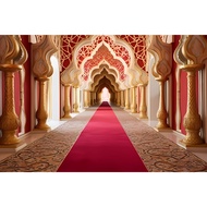 7x5ft Hari Raya Aidilfitri Photography Backdrop Hari Raya Haji Banner Display Salam Aidilfitri Arabi