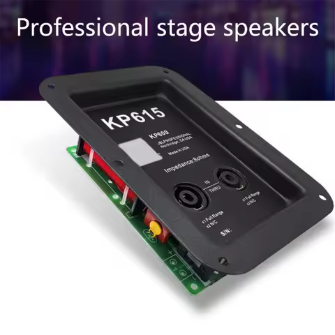 2 Way Audio Divider Crossover Frequency Divider Module Treble Bass HiFi Crossover Filter Distributor