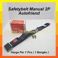 2-Point Manual Car Safety Belt Universal 2-Point Safety Belt Seat SafetyTALI