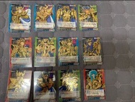 屯門站交收 聖鬥士星矢 crusade 萬變卡 萬變咭 閃咭 閃卡 黃金聖鬥士 十二宮 白羊座 金牛座 雙子座 獅子座 處女座 天蠍座 天秤座 水瓶座 山羊座 雙魚座 巨蟹座 射手座 共12張