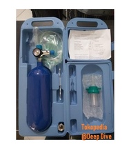 Tabung Oksigen Medis Kesehatan Emergency P3K Medical Oxygen Portable
