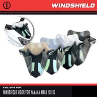 Top1 Motors Windshield Visor w/ Bolts and Nuts for Yamaha NMAX 155 v2 Motorcycle Accesories