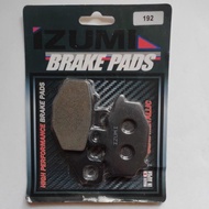 Kawasaki (REAR) Er6 (Zx10r, Zx636, Z1000, Z1000sx...) IZUMI brake pad high quality