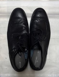Rockport 男裝黑色皮鞋 Wingtip Brogues 歐碼 47.5