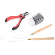 Feather Hair Extension Silicone Hair Extension Ring Links Aluminum Tool