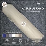 KATUN SARE Premium Japanese Cotton Bolster Case - Cotton Bolster Case - Bolster Cover
