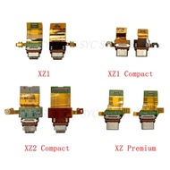 USB Charging Port Flex Cable Connector For Sony Xperia XZ1 Compact XZ2 XZ Premium Charging Connector Flex Module