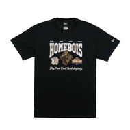 NEW ERA X HOMEBOIS BLACK SHORT SLEEVE TEE