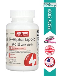 Jarrow Formulas, R-Alpha Lipoic Acid with Biotin, 60 Veggie Capsules