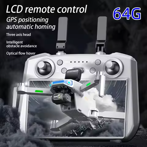 New AE3 Pro PRO MAX Drone 8K Professional EIS Dual Camera 3-axis PTZ Obstacle Avoidance Brushless GP
