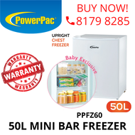 50L UPRIGHT MINI BAR FREEZER (PPFZ60)