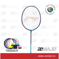 LI-NING AXFORCE 50 ( FOC STIRNG + GRIP ) 4U BADMINTON RACKET