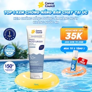 Cancer Council Daily Moisturizing, Waterproof Sunscreen SPF50+ CA0003