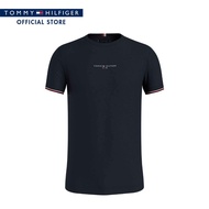 Tommy Hilfiger เสื้อยืดผู้ชาย รุ่น MW0MW32584 DW5 - สีน้ำเงิน