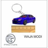 proton waja modi blue keychain 2d