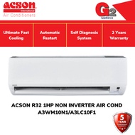 ACSON R32 1HP NON INVERTER  AIR COND I A3WM10N1/A3LC10F1