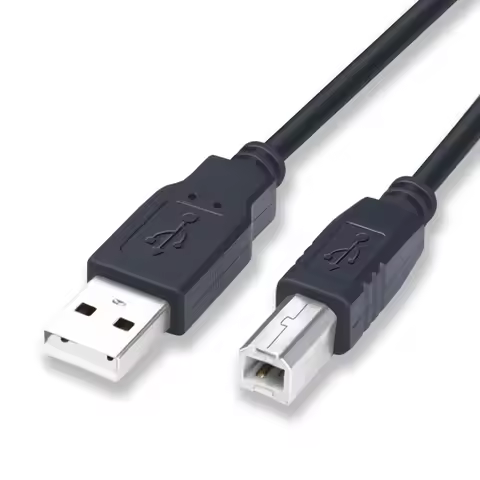1pc USB High Speed 2.0 A To B Male Cable for Canon Brother Samsung Hp Epson Printer Cord 1m 1.5m