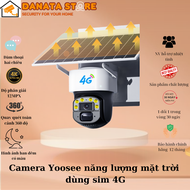 (Lỗi 1 đổi 1) Camera năng lượng mặt trời 4g ICSEE quan sát 4K bên ngoài năng lượng mặt trời không dù