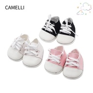 CAMELLI Doll Shoes, Sports Shoes Shoelaces Toy Shoes, Fashion 8.5cm Doll DIY Doll Accessories Doll C