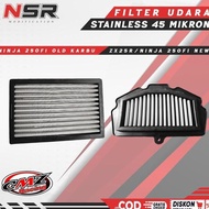 Stainless Air Filter NINJA 250FI CARBON OLD/NEW ZX25R ZX250R