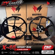 MASVIRAL X46 Sport Rim 6 Spoke 17” 1.60/1.60 Y15ZR Y16ZR LC135 Lagenda Original Heavy Duty