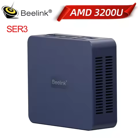 Beelink SER3 Mini PC AMD Ryzen 3 3200U DDR4 16GB M.2 SSD 500GB WiFi5 BT5.0 RJ45 1000M 2.5inch SATA H