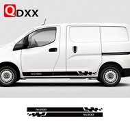Car Side Door Line Stickers For Nissan NV200 Evalia Tuning Auto Accessories Long Stripes Vinyl Deca0