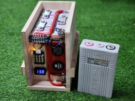 แบตลิเธียม12v 100ah CALB (พร้อมลังไม้พร้อมใช้) แบตลิเธียม BMS DALY 100A แบตเตอรี่ LiFePo4 3.2v 100ah