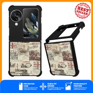 Case Casing Oppo N3 Flip Travel London AA015