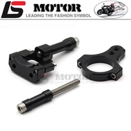 Fuoco Libero ไทเทเนียม Dampner แรงบิด Rod ทิศทางที่นั่ง Stabilizer สําหรับ Yamaha Mt-03/r25/r3 13-17
