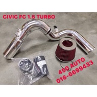 HONDA CIVIC FC 1.5 TURBO RAM INTAKE PIPE + FILTER  REDLINE K&N