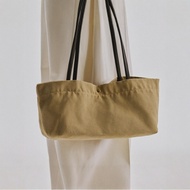 The the the the Row New Style Idaho Long Handle Canvas Bag Simple Solid Color Loose Feel Daily Commu