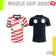(NEW)United_States_Home Away Kit World Cup 2026 Football Jersey Kit Jersey Murah Kualiti Bola Sepak 