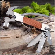 READYSTOCK#Multi-function Camping Tool Folding Pliers Multipurpose Tool For Survival Hatchet Hammer 