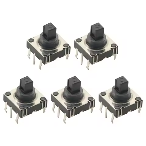5PCS NEW DIP 5 Five way Switch Multi-direction Switch Touch Reset Key 10*10*10 MM Pin Multi Directio