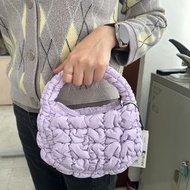 韓國代🇰🇷 COS Quilted Micro Bag Purple 雲朵包