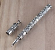 BÚT BI KHẮC OM MANI PADME HUM - HOA VĂN TÂY TẠNG - BB02