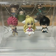 Fairy Tail Gachapon Keychain Natsu Mevis Ceref Collectibles