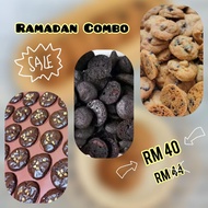 Brownies Cookies, Blackout Cookies, Chocolate Chip Cookies (Promosi Combo 3 Cookies)