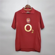 Retro 2005 2006 Arsenal Football Jersey Classics Jersey Arsenal Retro Jersey