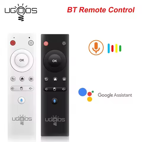 UGOOS Remote Control BT Voice Replacement Air Mouse for AM7 AM6B Plus X3 X4 Pro Plus Android TV Box 