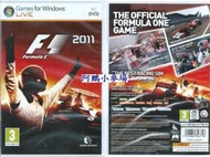 @阿鵬小麥場-電腦遊戲區@-全新 F1 2011 一級方程式賽車 英文版 英文版-200元